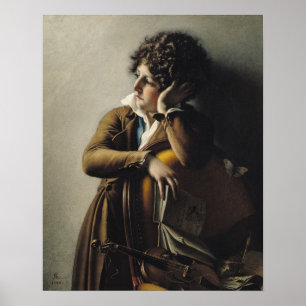Portrait of Romainville-Trioson, 1800 Poster