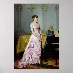 Portrait of Rose Caron  1886 Poster