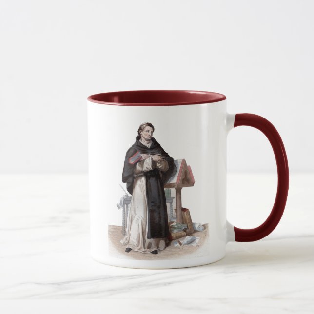 Portrait of Saint Bernard de Clairvaux Mug (Right)