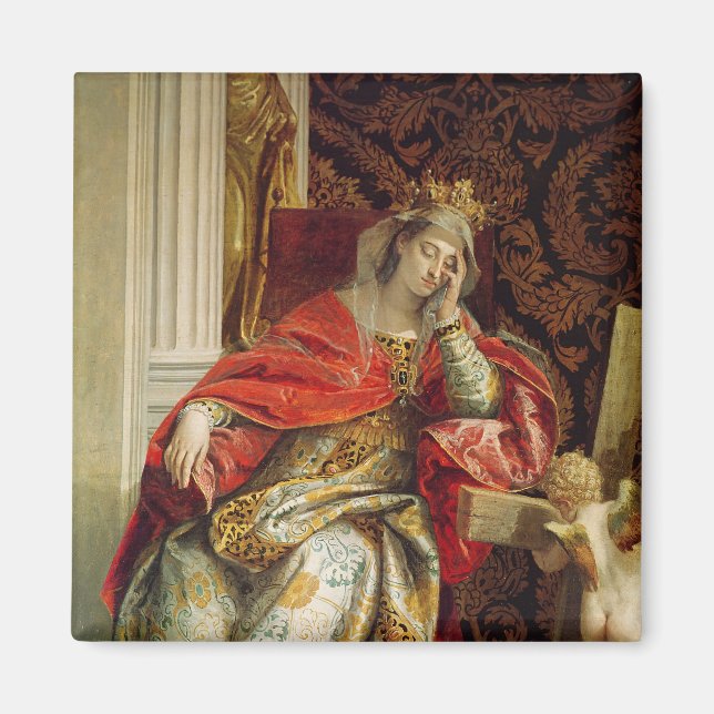 Portrait of Saint Helena Magnet (Front)