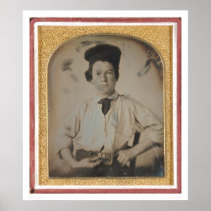 Portrait of Samuel Clemens (40447) Poster