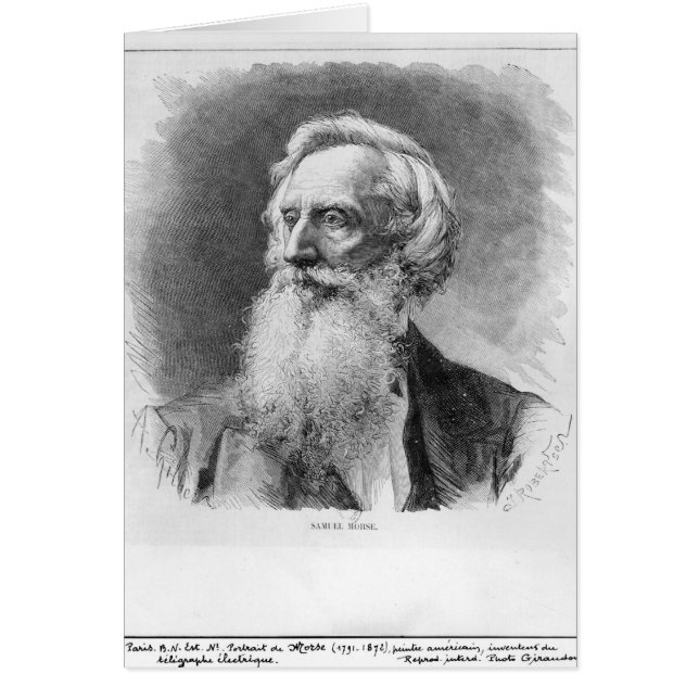 Portrait of Samuel Morse (Front)