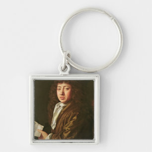 Portrait of Samuel Pepys 1666 Key Ring