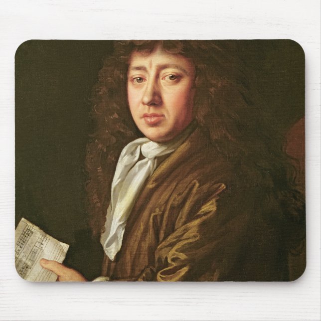 Portrait of Samuel Pepys  1666 Mouse Mat (Front)