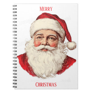 Portrait of Santa Claus Notebook