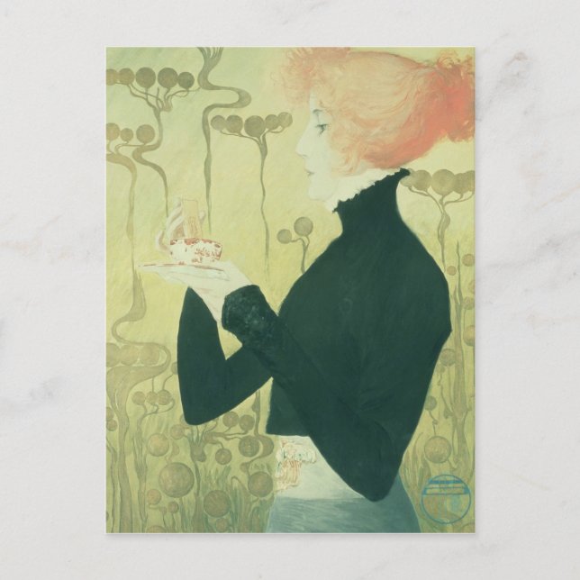 Portrait of Sarah Bernhardt Postcard (Front)