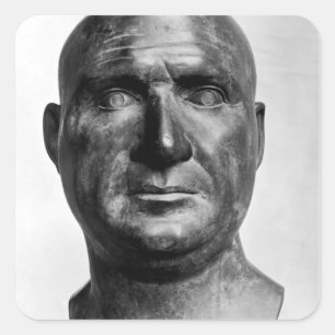 Portrait of Scipio Africanus Square Sticker