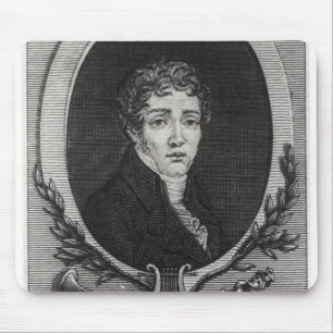 Portrait of Sebastian-Roch Nicolas Mouse Mat