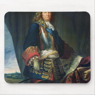 Portrait of Sebastien le Prestre de Vauban Mouse Mat