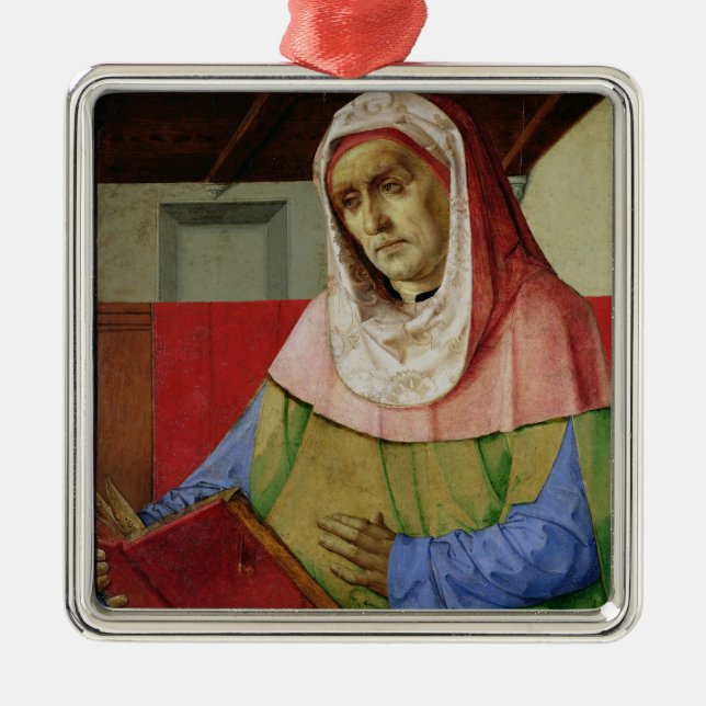 Portrait of Seneca  c.1475 Metal Tree Decoration (Front)