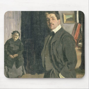 Portrait of Sergei Pavlovich Diaghilev Mouse Mat
