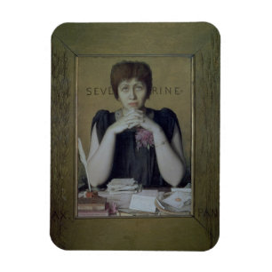Portrait of Severine (Caroline Remy) (1855-1929) ( Magnet