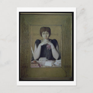 Portrait of Severine (Caroline Remy) (1855-1929) ( Postcard