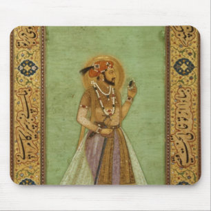 Portrait of Shah Jahan , 1631, Mughal Mouse Mat