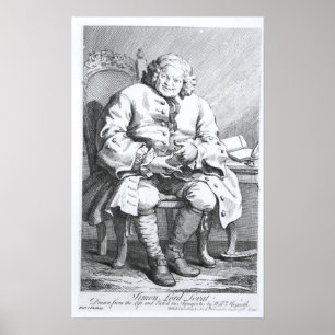 Portrait of Simon Fraser, Lord Lovat Poster