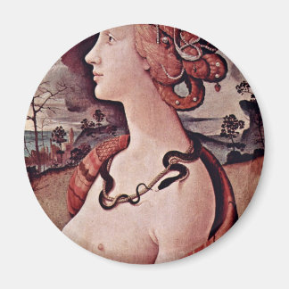 Portrait Of Simonetta Vespucci By Piero Di Cosimo Magnet