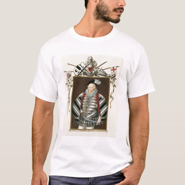 Portrait of Sir Henry Lee (1530-1610) from 'Memoir T-Shirt (Front)