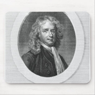 Portrait of Sir Isaac Newton Mouse Mat