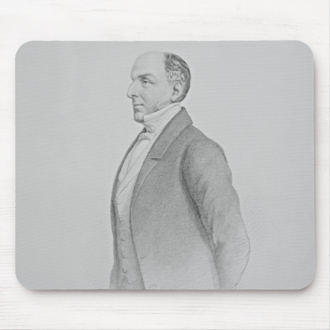 Portrait of Sir James R. G. Graham Mouse Mat (Front)