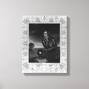 Portrait of Sir Jeffrey Amherst Canvas Print