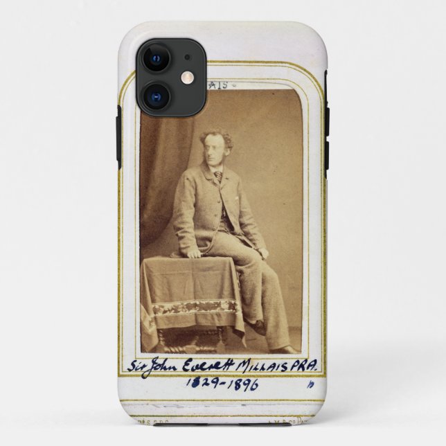 Portrait of Sir John Everett Millais (1829-96) (al Case-Mate iPhone Case (Back)