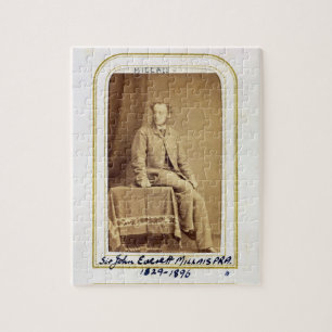Portrait of Sir John Everett Millais (1829-96) (al Jigsaw Puzzle