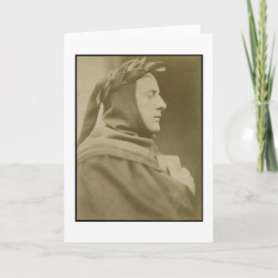 Portrait of Sir John Everett Millais (1829-96) Dre Card