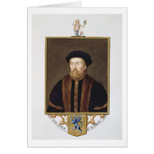 Portrait of Sir John Mason (1503-66) from 'Memoirs
