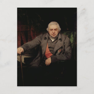 Portrait of Sir Joseph Banks, 1810 Postcard