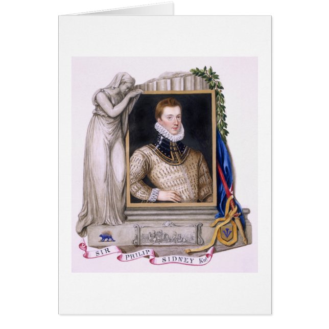 Portrait of Sir Philip Sidney (1554-86) from 'Memo (Front)