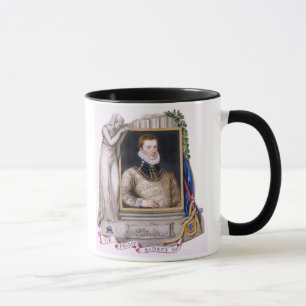 Portrait of Sir Philip Sidney (1554-86) from 'Memo Mug