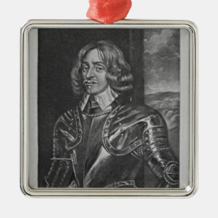 Portrait of Sir Philip Stapleton Metal Tree Decoration