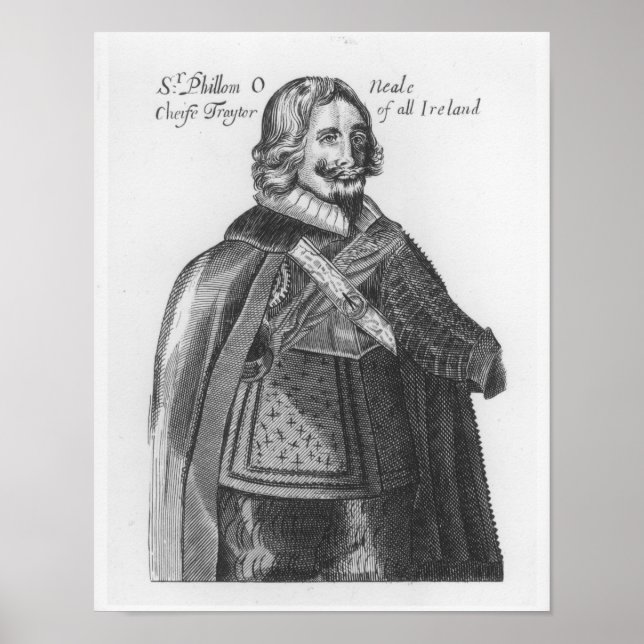 Portrait of Sir Phillom O'Neale Poster (Front)