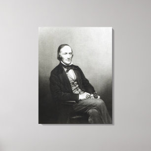 Portrait of Sir Richard Owen Canvas Print