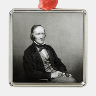 Portrait of Sir Richard Owen Metal Tree Decoration