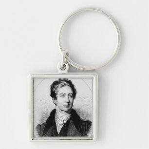 Portrait of Sir Robert Peel Key Ring