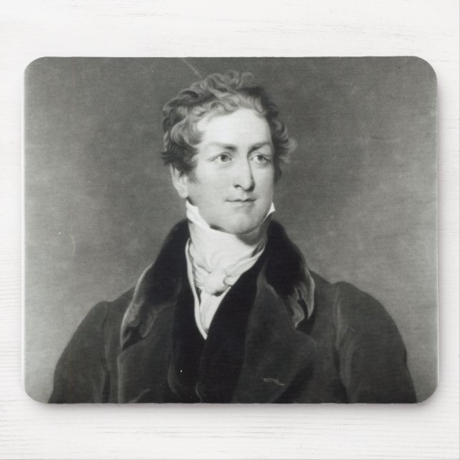 Portrait of Sir Robert Peel Mouse Mat (Front)