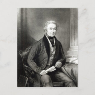 Portrait of Sir Robert Peel Postcard