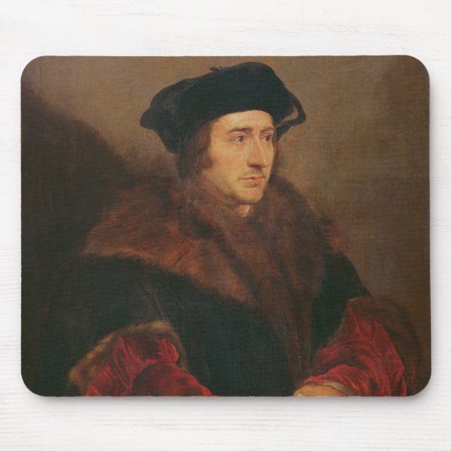 Portrait of Sir Thomas More Mouse Mat (Front)