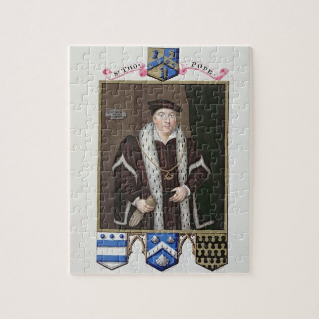 Portrait of Sir Thomas Pope (c.1507-99) from 'Memo Jigsaw Puzzle (Vertical)
