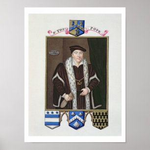 Portrait of Sir Thomas Pope (c.1507-99) from 'Memo Poster