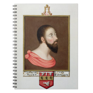 Portrait of Sir Thomas Wyatt the Younger (c.1521-5 Notebook