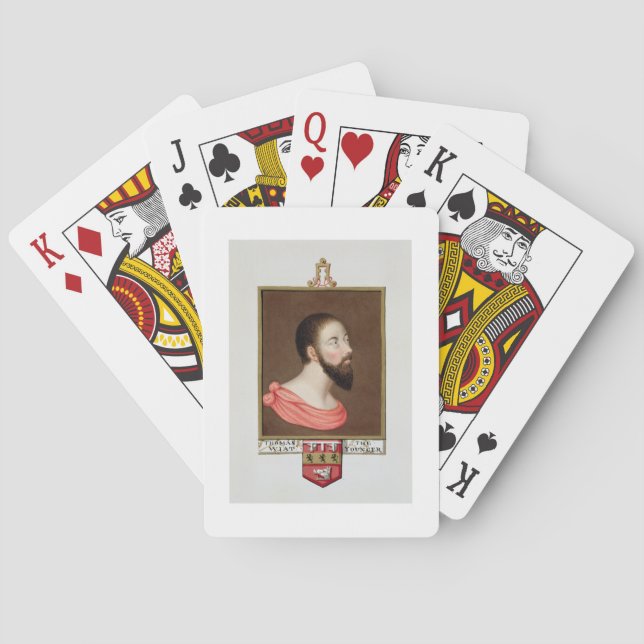 Portrait of Sir Thomas Wyatt the Younger (c.1521-5 Playing Cards (Back)
