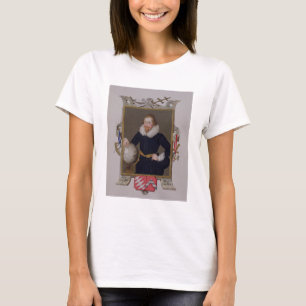 Portrait of Sir Walter Raleigh (c.1552-1618) from T-Shirt