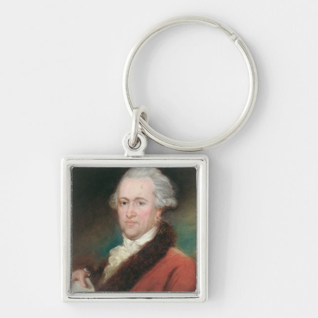 Portrait of Sir William Herschel  c.1795 Key Ring (Front)