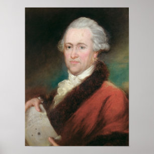 Portrait of Sir William Herschel c.1795 Poster