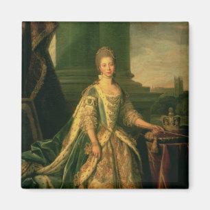 Portrait of Sophie Charlotte Magnet