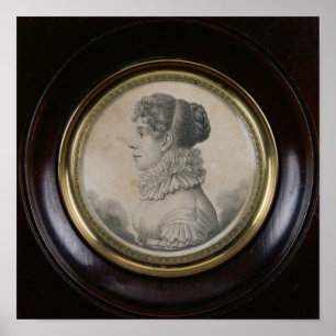 Portrait of Sophie Rostopchine Comtesse de Poster
