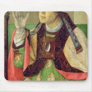 Portrait of St. Augustine, c.1475 Mouse Mat