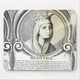 Portrait of St.Jadwiga Mouse Mat